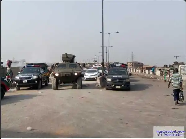 Finally Peace Is Restored At Mile 12 As Security Personnel Take Over Trouble Region
